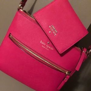 Kate Spade Cross Body w/ wallet!